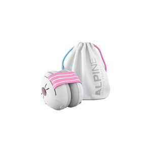 Casque anti-bruit pour bébé Muffy rose 