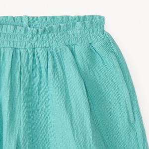 Ensemble 2 pièces débardeur + short broderie coquillages pour fille 