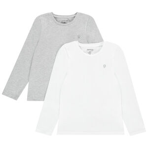 Lot de 2 maillots de corps manches longues pour garçon 