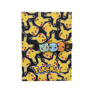 Carnet Pikachu avec bracelet Pokémon 