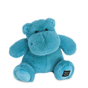 Peluche hippopotame Hip'pie 25 cm vert émeraude 