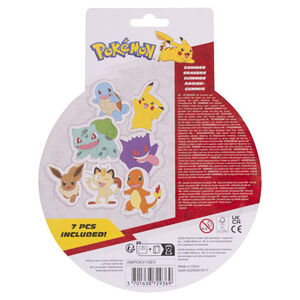 Set de 7 gommes Pokémon  