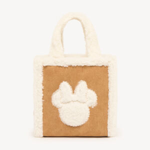 Sac à main en sherpa motif Minnie Disney 