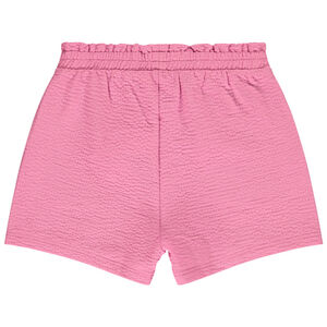 Short en maille effet smocké pour bébé fille 