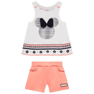 Ensemble 2 pièces débardeur et short Minnie Disney pour fille 