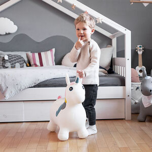 Animal sauteur gonflable - Licorne 