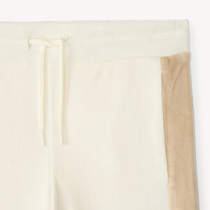 Ensemble de jogging fille en velours 