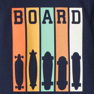 Sous-pull printé à col montant pour garçon 