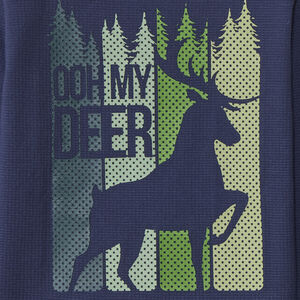 T-shirt manches longues print animal pour garçon  