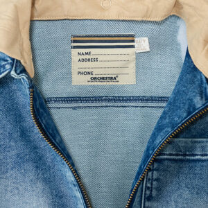 Veste en jean avec capuche amovible garçon 