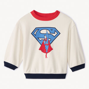 Sweat molleton oversize Superman Warner pour bébé garçon 