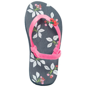 Tongs print végétal pour fille 