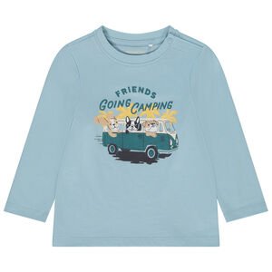 T-shirt manches longues print fantaisie pour bébé garçon 