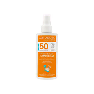 Spray solaire Kids Alphanova Sun Bio - SPF50  