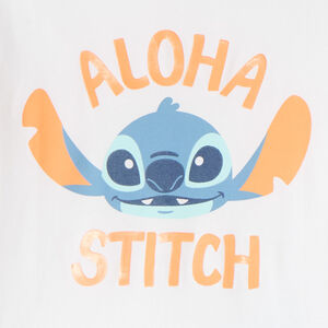 Set de pyjama court 2 pièces t-shirt + short Stitch Disney garçon 