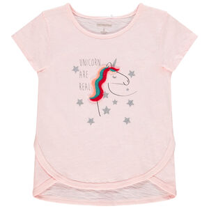 T-shirt manches longues print fantaisie pour enfant fille 