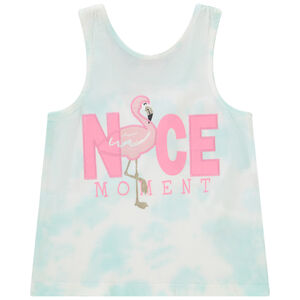 Débardeur effet tie & dye à dos croisé pour fille 
