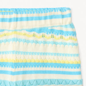 Ensemble 2 pièces débardeur + short en maille tricotée fantaisie pour bébé fille 