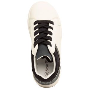 Baskets basses à lacets avec empiècements pour garçon 