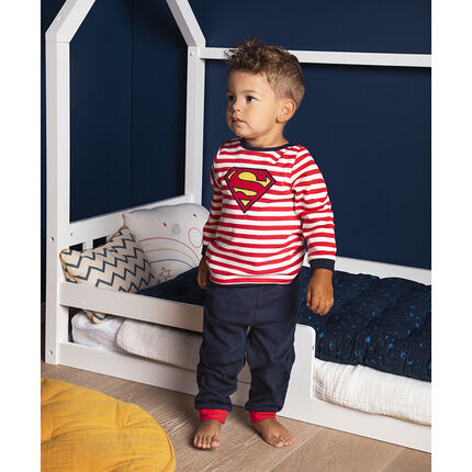 Pyjama En Jersey Print Superman Pour Bebe Garcon Orchestra Fr