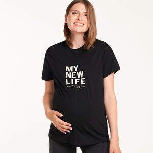 T-shirt manches courtes de grossesse et d’allaitement 