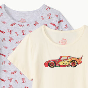 Lot de 2 maillots de corps Cars Disney-Pixar pour garçon  