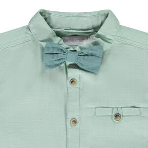 Chemise de cérémonie avec nœud papillon pour garçon 