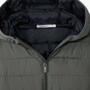 Doudoune fine matelassée à capuche pour garçon 