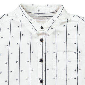 Chemise manches courtes à rayures pour garçon 