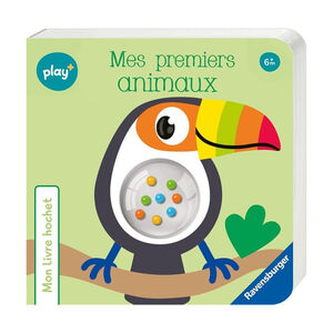 Mon livre hochet Play+ "Mes premier animaux" 