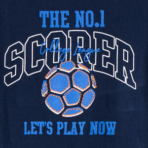 T-shirt manches longues uni à broderies fantaisies pour garçon  