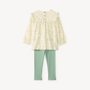 Ensemble 2 pièces bébé fille tunique et legging 