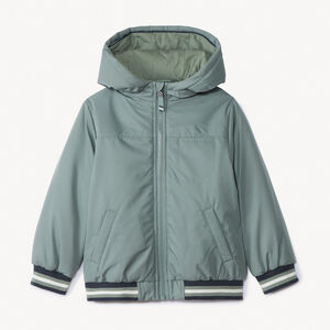 Coupe-vent rembourré en ripstop pour garçon 
