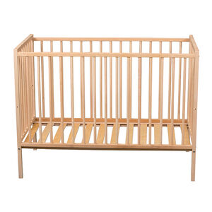 Lit à barreaux Pocket 2.0 60 x 120 cm - Naturel vernis 