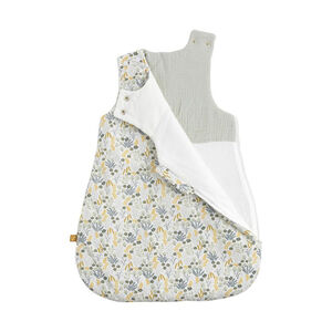 Gigoteuse sans manches ouatinée Promenons-nous naissance - Motif Végétal 
