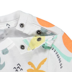 T-shirt manches courtes imprimé fantaisie pour bébé garçon 