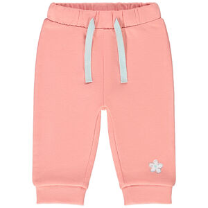 Pantalon de jogging molletonné print fleur pour bébé fille 