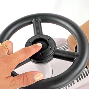 Porteur sonore Rétro Vintage blanc 