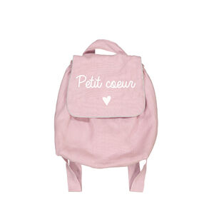 Sac à dos Petit coeur - Rose 
