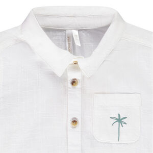 Chemise manches courtes prints fantaisie pour bébé garçon 