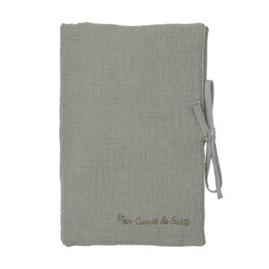 Protège carnet de santé - Vert de gris 