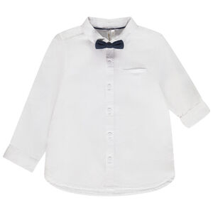 Chemise de cérémonie avec nœud papillon pour bébé garçon 