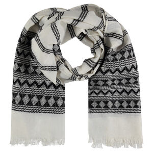 Chèche à motifs géométriques 