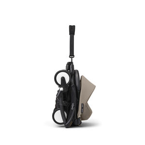 Poussette Stokke® YOYO³ à partir de 6 mois - cadre noir/taupe 