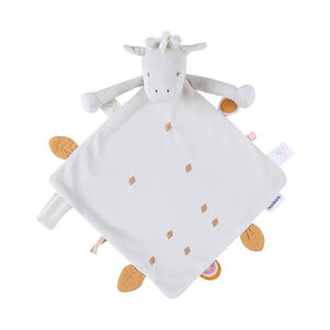 Doudou mouchoir en veloudoux Gigi la girafe 