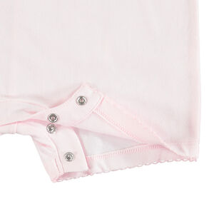 Combinaison courte à fruits printés et volants 