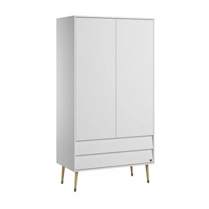 Armoire 2 portes New Bosque - Blanc 