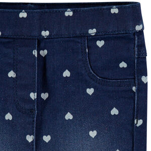 Jegging effet délavé coupe slim pour bébé fille 