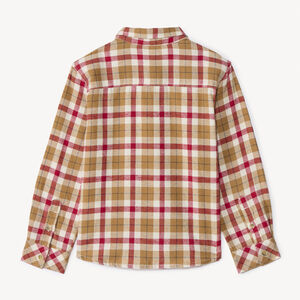 Chemise manches longues à carreaux pour garçon 