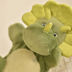 Doudou Marionnette Podcolle 24CM Dino 